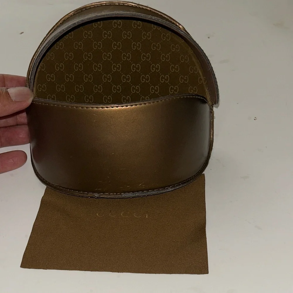 Gucci Rich Brown Leather Belt Bag